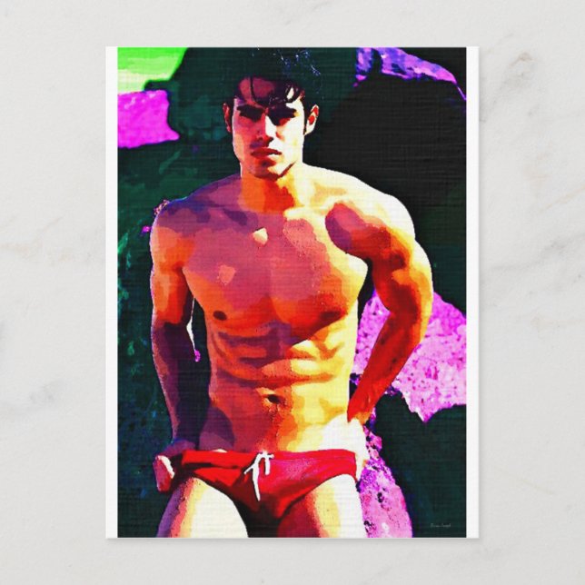 Dark n Red Postcard (Front)