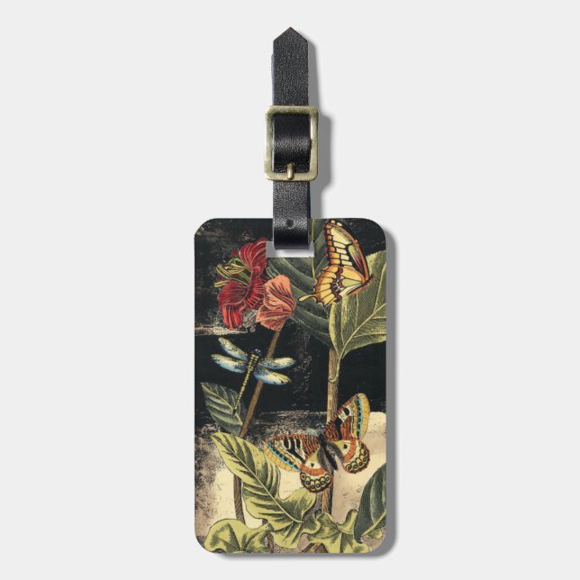 Dark Nature Scene by Vision Studio Luggage Tag (Front Vertical)