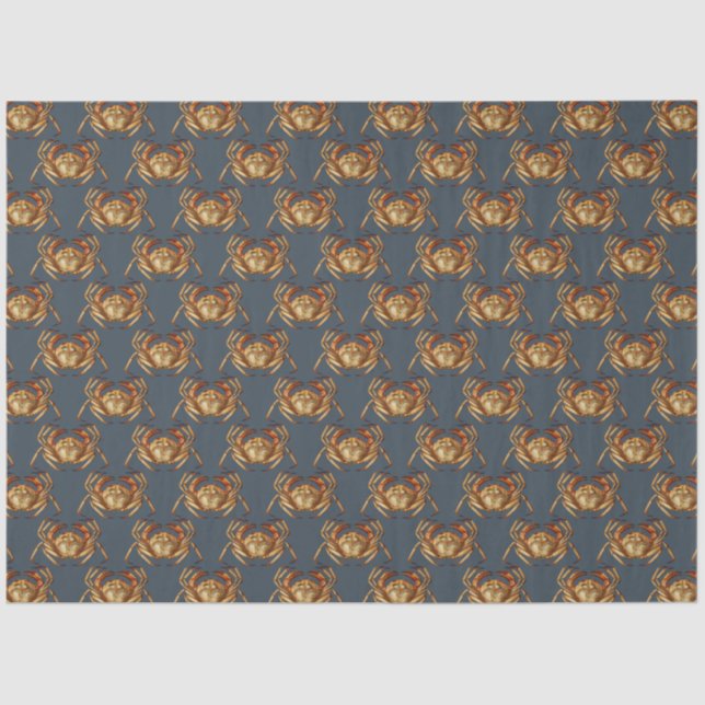Dark Nautical Series Design 1 Tissue Paper (Front)
