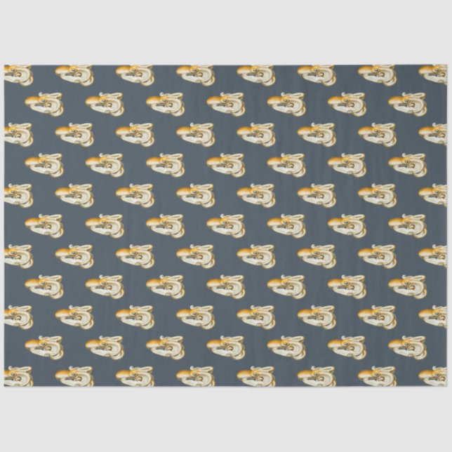 Dark Nautical Series Design 9 Tissue Paper (Front)