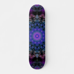 Dark Nebula Mandala Skateboard