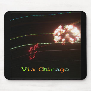 Dark Neon Mousepad