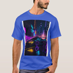 Dark Neon Sports in Japanese Neon City 1 T-Shirt