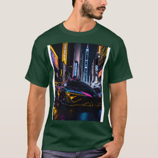 Dark Neon Sports in Japanese Neon City 8 T-Shirt
