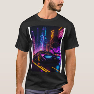 Dark Neon Sports  in Japanese Neon City T-Shirt