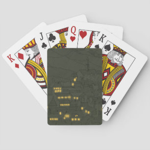 Dark night playing cards