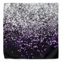 Dark Night Purple Black Silver Glitter #1 #shiny