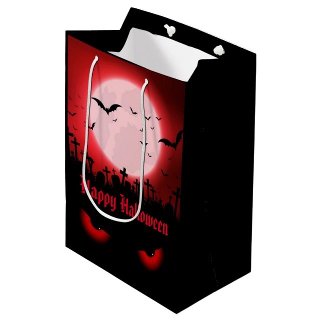 Dark Night Watchers Medium Gift Bag (Front Angled)