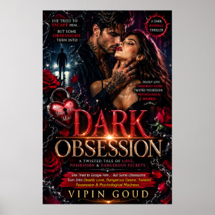 Dark Obsession Wall Art Poster – Twisted Love Goth