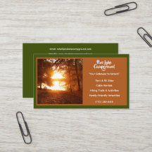 Dark Olive Green Forest Camp Campground