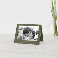 Dark Olive Green Nature Wedding | Woodland Photo
