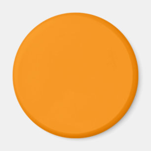 Dark Orange FF8C00 Colour with Add Your Name Optio Magnet
