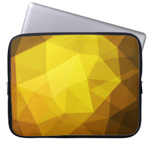 Dark orange polygonal. A completely new colour ill Laptop Sleeve