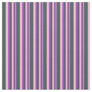 Dark Orchid, Light Pink, and Dark Slate Grey Fabric
