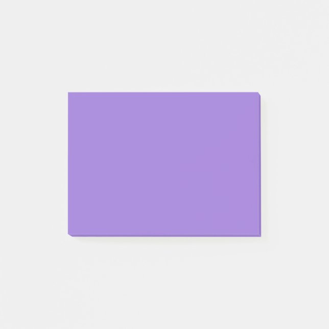 Dark Pastel Purple Best Full Colour Post-it Notes (Front)
