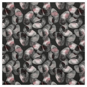 Dark pattern with buttreflies fabric