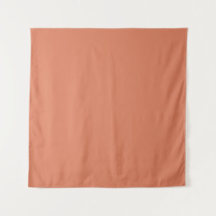 Dark Peach (solid colour) Tapestry