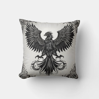 Dark Phoenix Throw Pillow