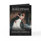 Dark Photo Magazine QR Code All In One Wedding    