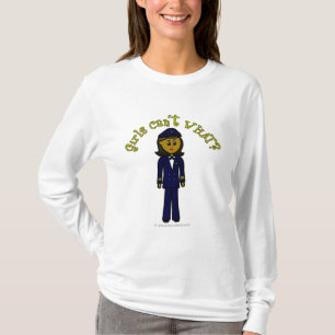 Dark Pilot Girl T-Shirt