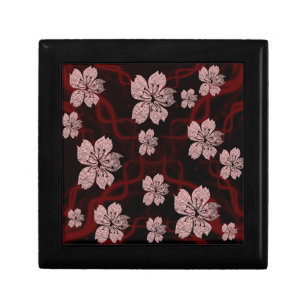 dark pink asian blossom  gift box