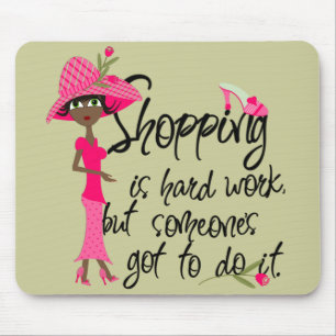 Dark Pink Fashion Mousepad