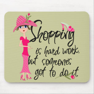 Dark Pink Fashion Mousepad