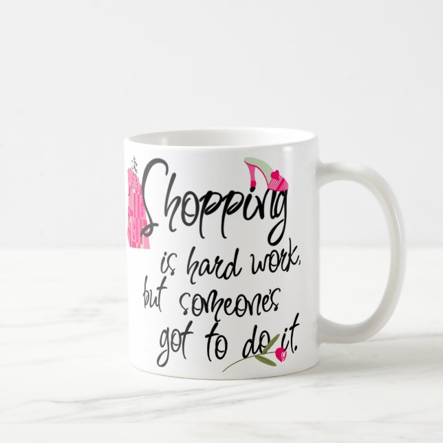 Dark Pink Fashion Mug (Right)