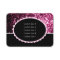 Dark Pink faux shiny glitter sparkle black elipse 