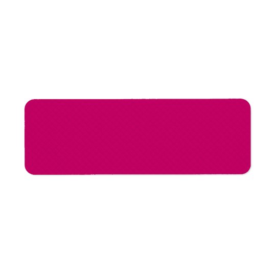 DARK PINK FUSCIA SOLID TEMPLATES BACKGROUNDS DIGIT RETURN ADDRESS LABEL