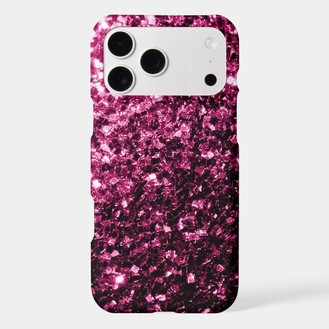 Dark Pink glitter sparkles (Back)
