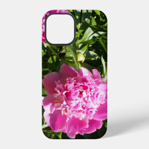 Dark pink peonies  iPhone 12 case