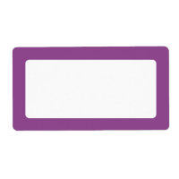 Dark plum purple border blank