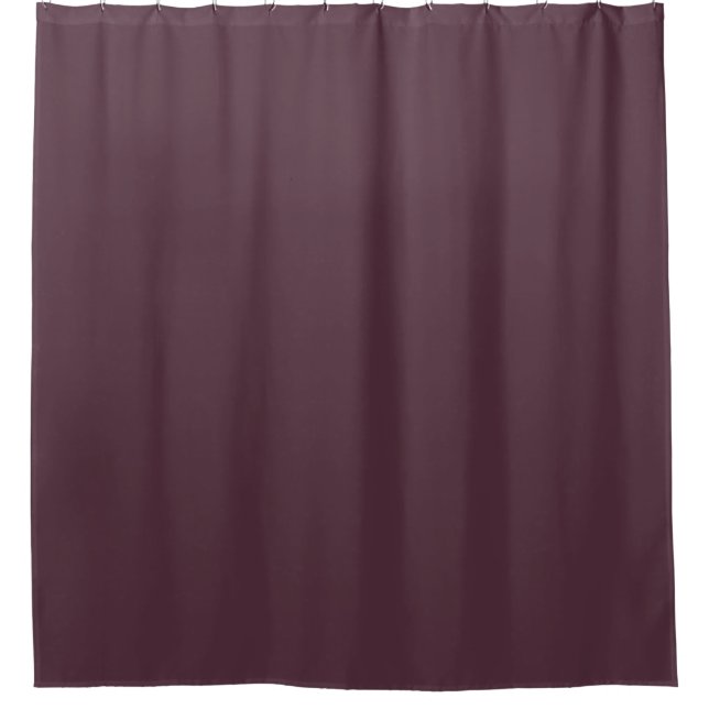 Dark Plum Purple Solid Colour - 2025 Trending Shad (Front)