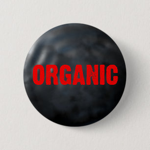 Dark Pond, Organic 2 Inch Round Button