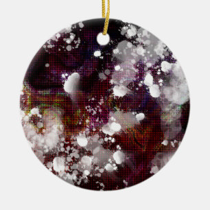 Dark Preparation Ceramic Ornament