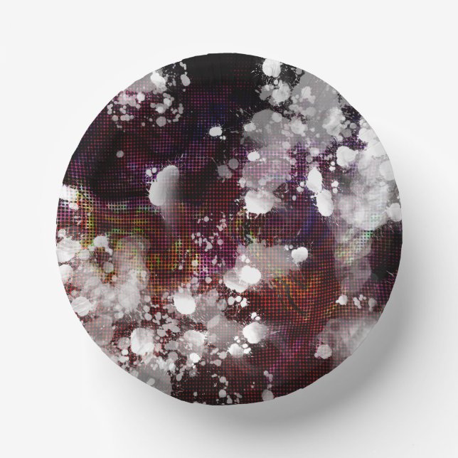 Dark Preparation Paper Plate (Front)