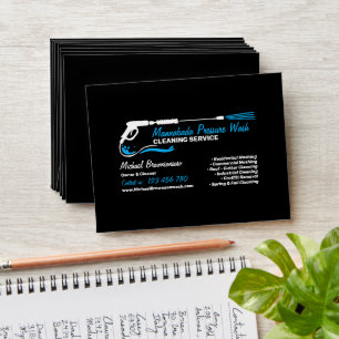 Dark Pressure Washing Power Wash Cleaner Envelope