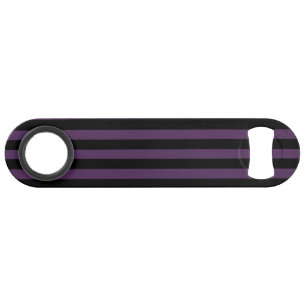 Dark purple and black stripes bar key