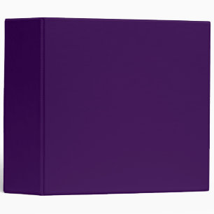 Dark Purple Binder for Work or School Files
