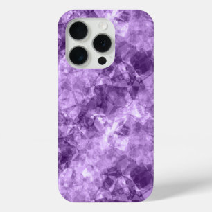 Dark Purple Crumpled Texture iPhone 15 Pro Case