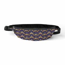 DARK PURPLE & GOLD ART DECO PATTERNS