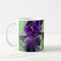 Dark Purple Iris Mug