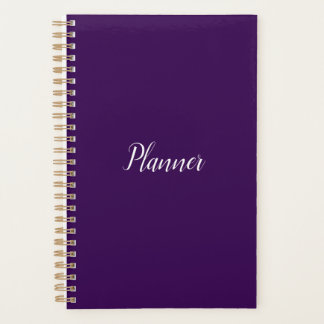 Dark Purple Planner - Small