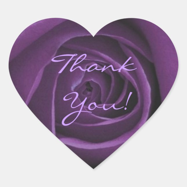 Dark Purple Rose Sticker (Front)