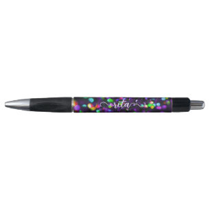 Dark Purple Sparkling Pen