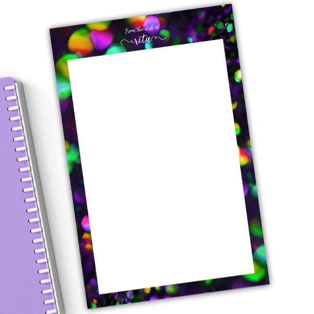 Dark Purple Sparkling Stationery (Creator Uploaded)
