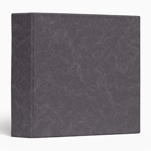 Dark purple textured surface swirling pattern binder (Front/Spine)