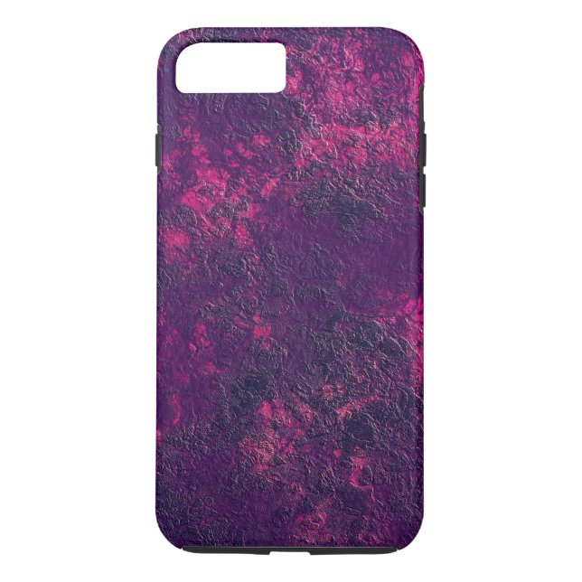 Dark purple violet texture textured suede marble g Case-Mate iPhone case (Back)