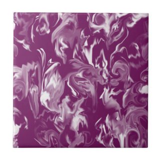 Dark Purple & White Mixed Colour Tile
